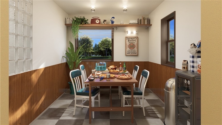 DH DINERの内装イメージ